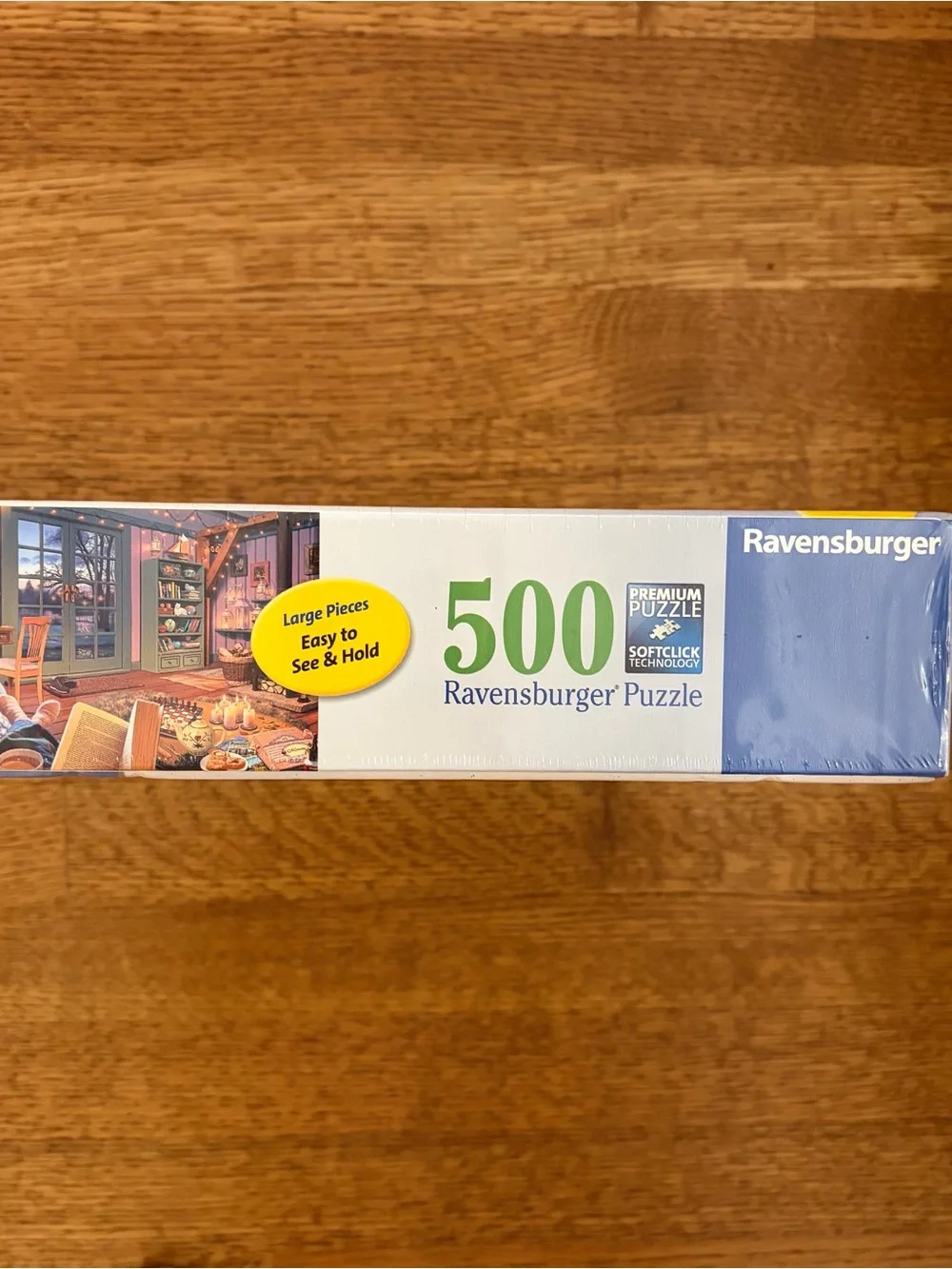 Ravensburger Jigsaw Puzzle COZY RETREAT 500 Large Piece Format Sealed Germany